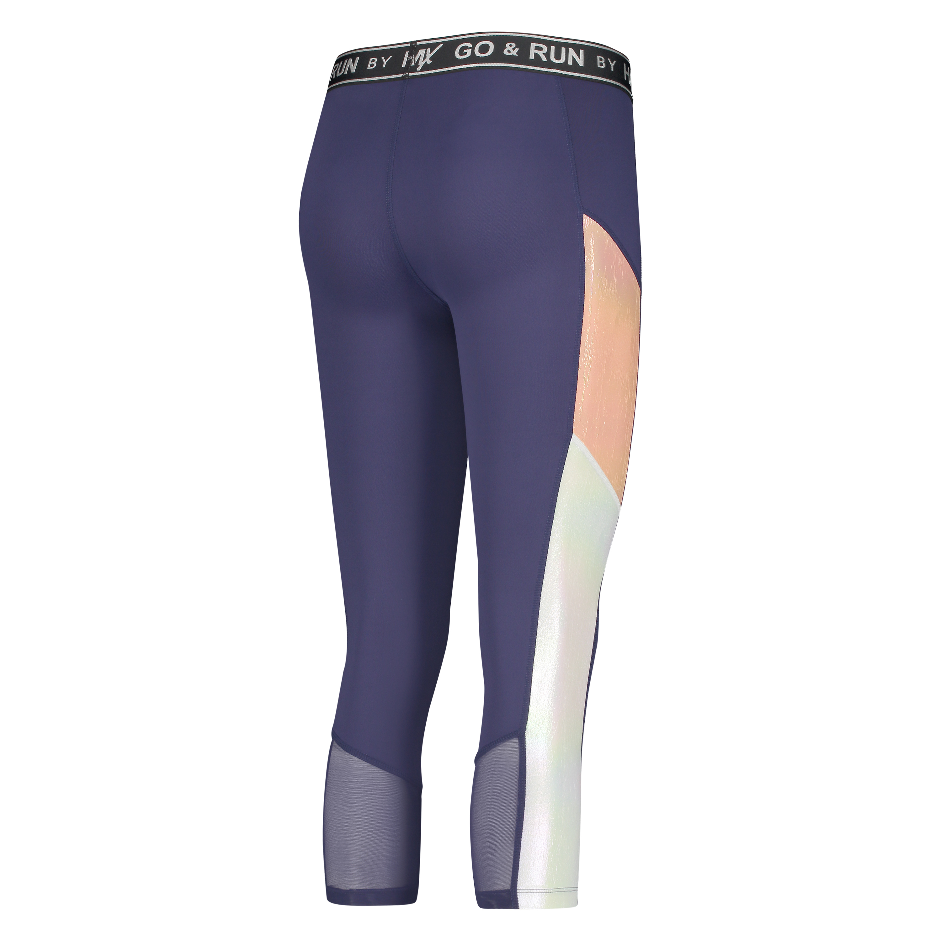 HKMX Regular waist capri, Blue, main