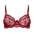 Isabelle Non-Padded Underwired Bra, Red