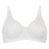 Non-Padded Underwired Minimizer Bra, White