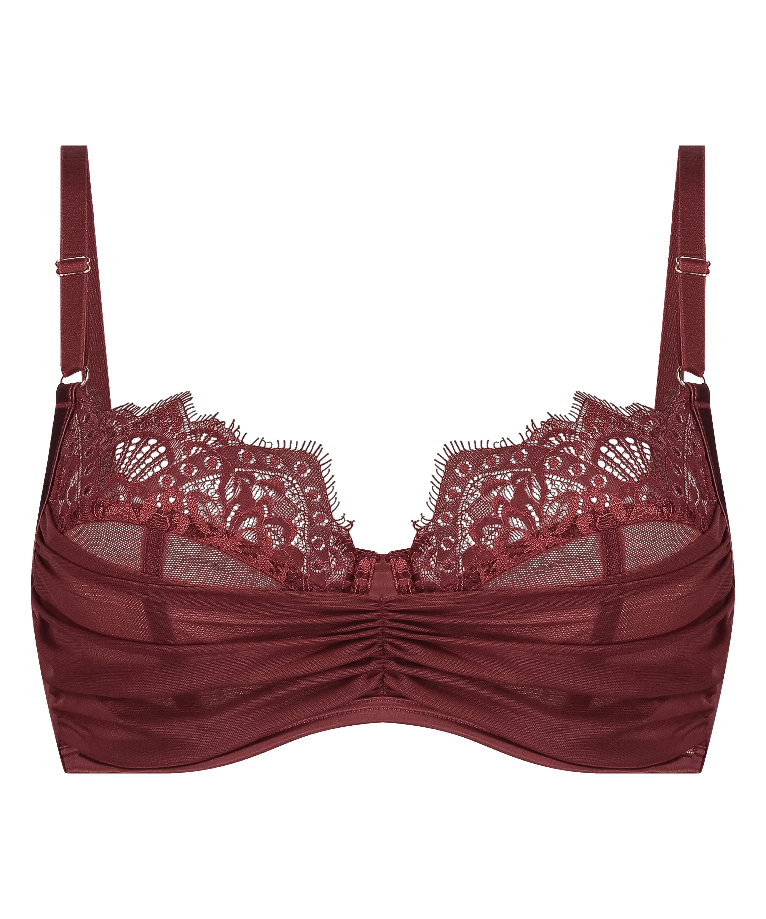 Zoe Non-Padded Underwired Bra, Red, main