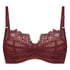 Zoe Non-Padded Underwired Bra, Red