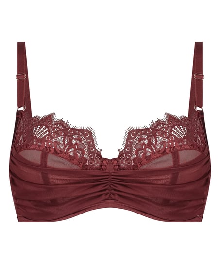 Zoe Non-Padded Underwired Bra, Red