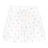 Short Cotton Hearts, White