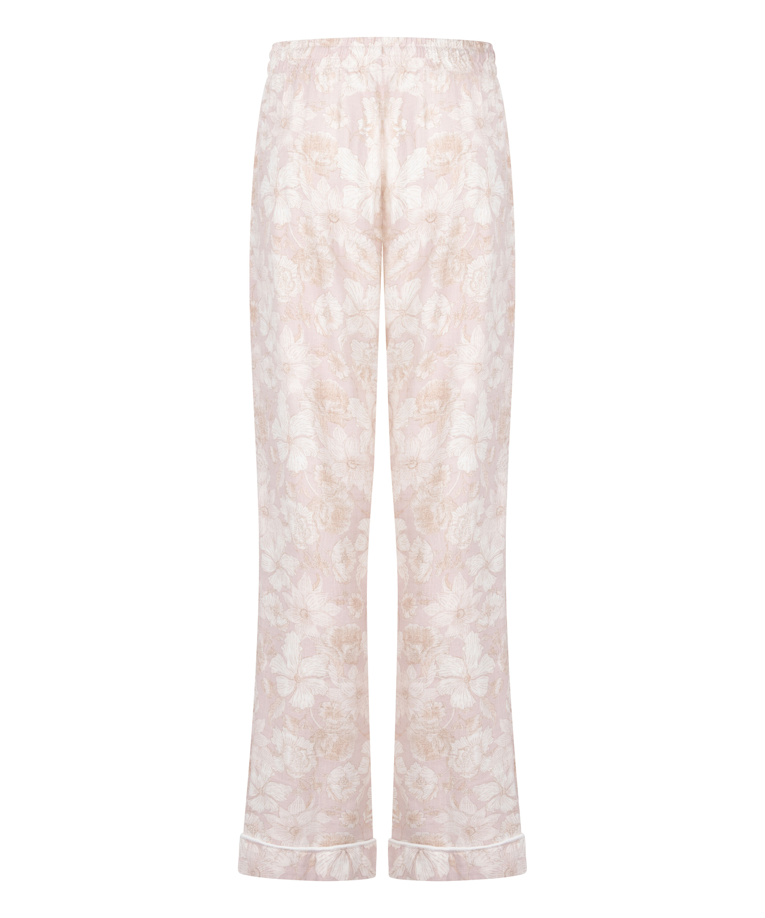 パンツ AMOMENTO FLORAL DRAWSTRING PAJAMA PANTS Flower Linen Pant - Pajama Pants - Hunkemöller