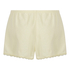 Pointelle Shorts, Yellow