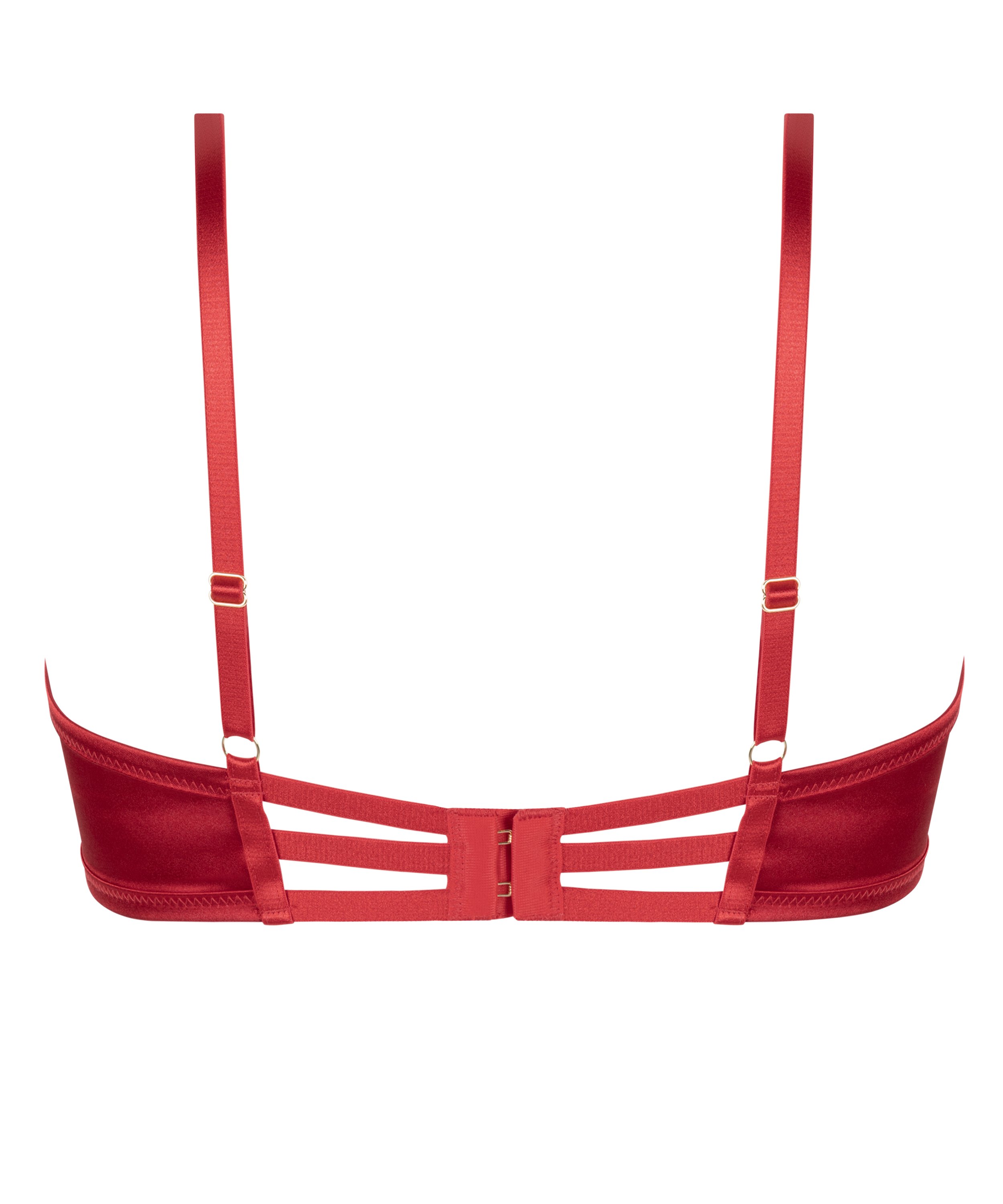 Vienna Non-Padded Underwired Bra, Red, main