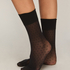 Sheer Socks Dots, Black
