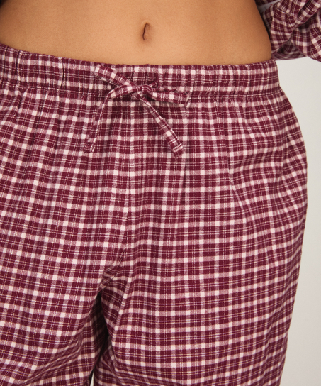 Check Pyjama Pants, Pink