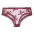 V-shaped Brazilian knickers mesh, Pink