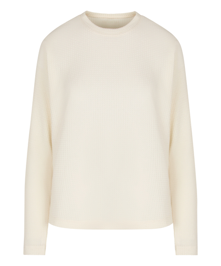 Top Waffle Everly, White