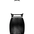 Bondage Desire Slip Dress, Black