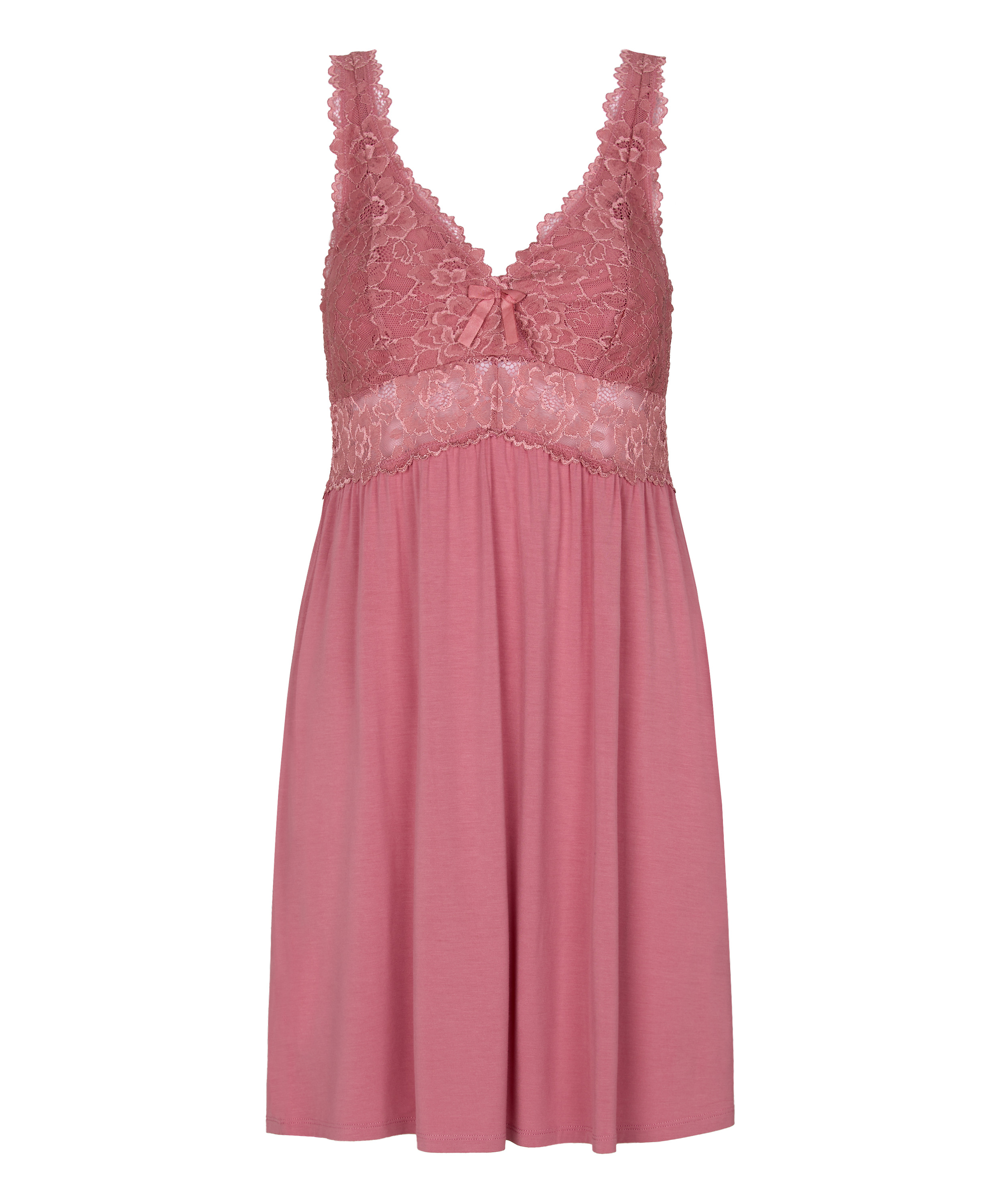 Nora Lace Slip Dress, Pink, main