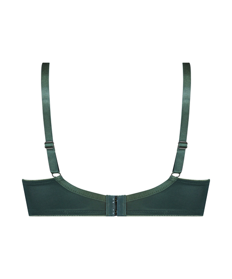 Nina Non-Padded Underwired Minimizer Bra, Green