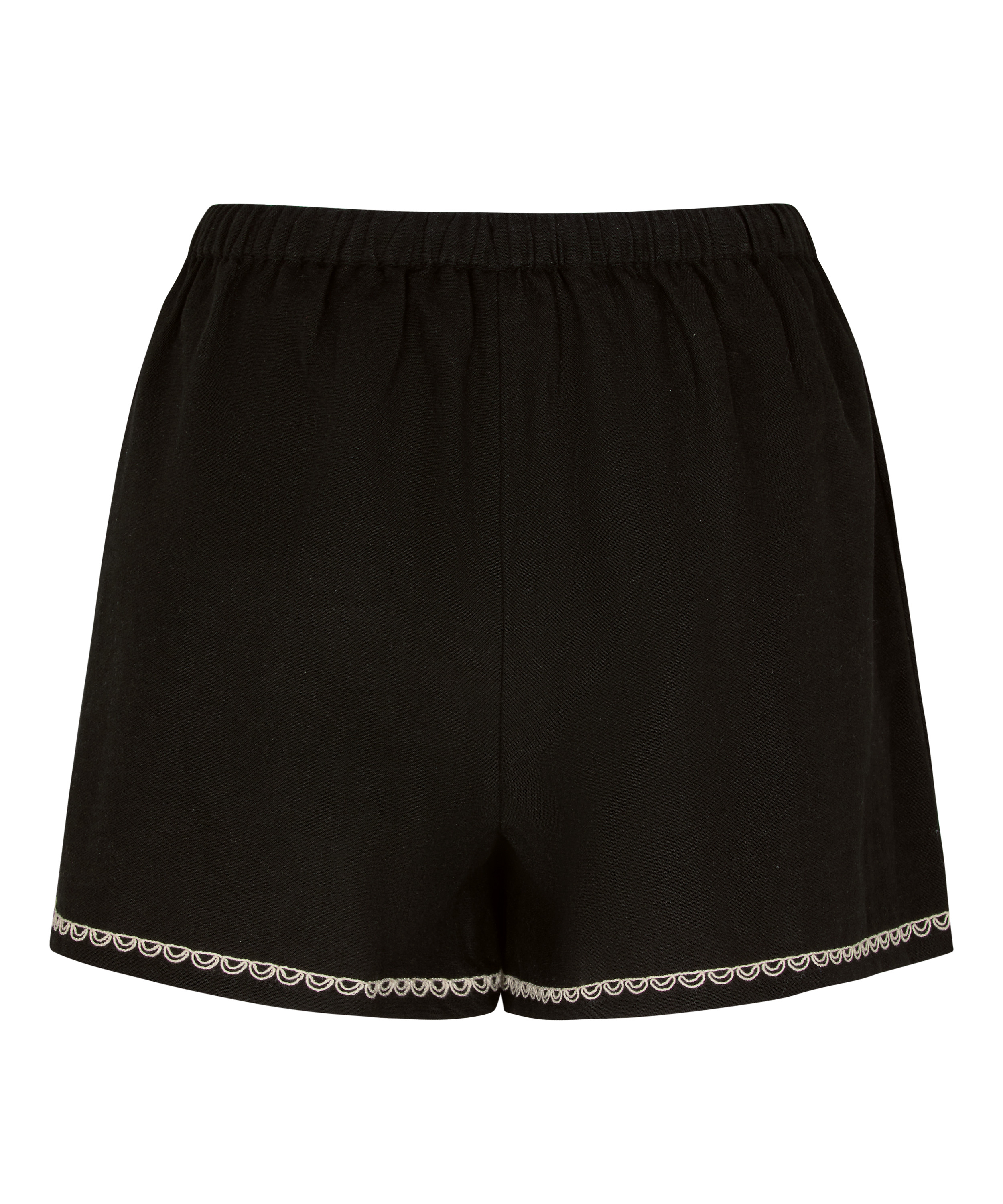 Beach Shorts Palm, Black, main