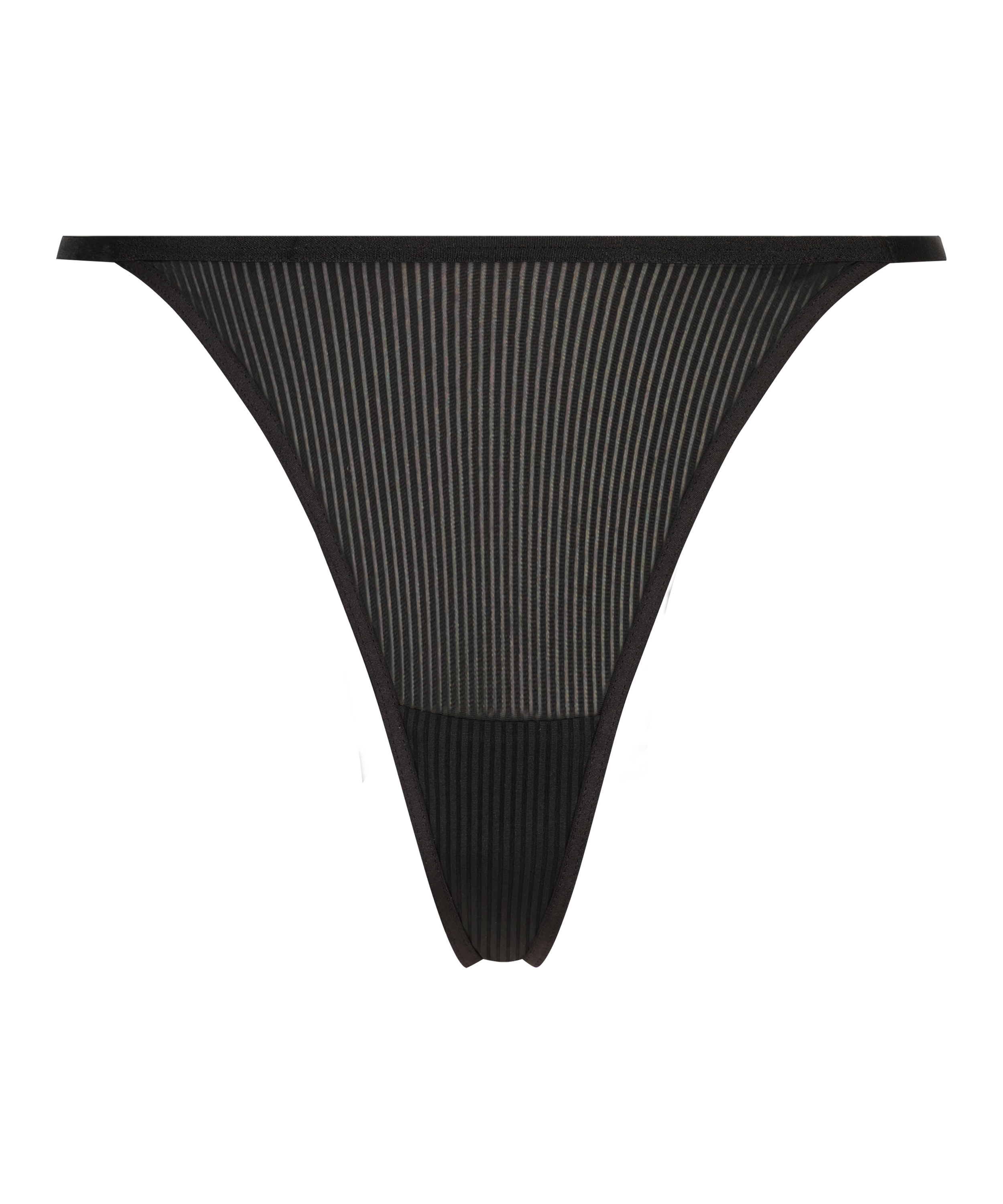 Kaiden High Leg Thong, Black, main