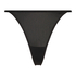 Kaiden High Leg Thong, Black