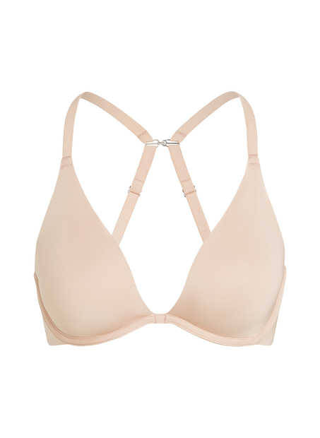 Smooth Non-Padded Underwired Bra, Beige