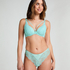 Dora High Leg Brazilian, Blue