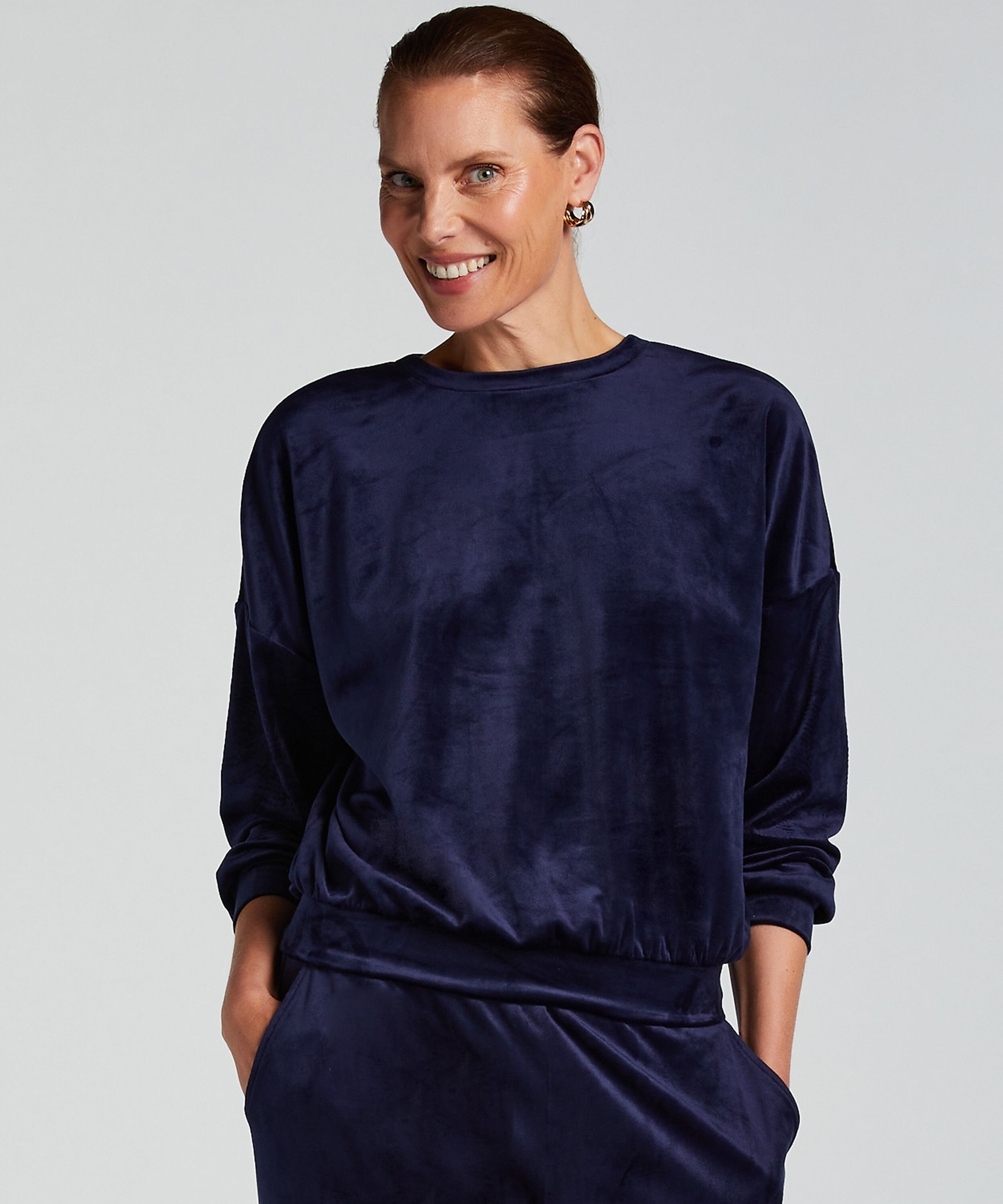 Velours Top, Blue