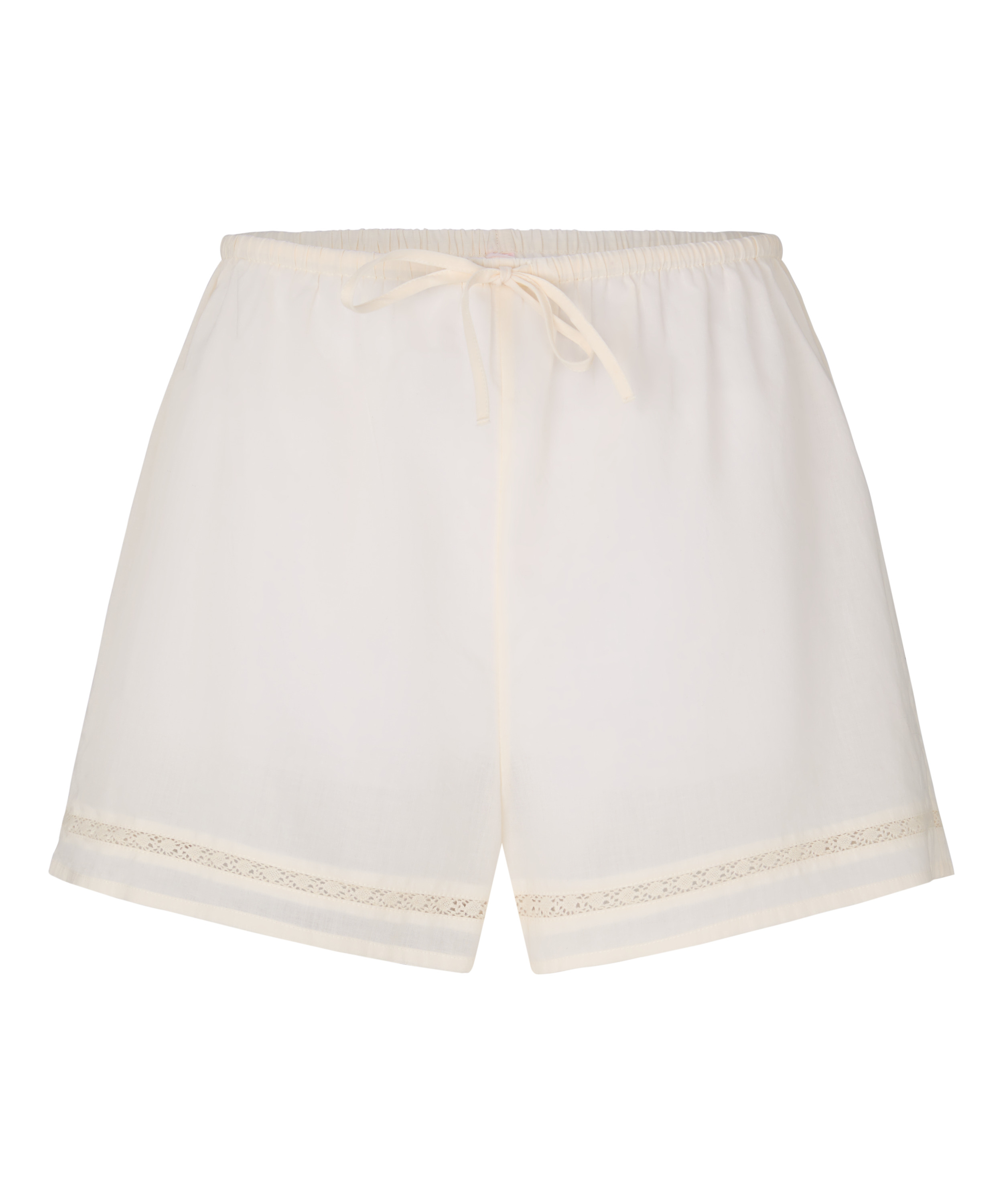 Pyjama Short, White, main