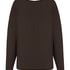 Top Long Sleeves Premium Rib Batwing, Brown