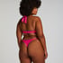 Naples Thong Bikini Bottoms, Pink
