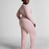 Henley Pyjama Top, Pink