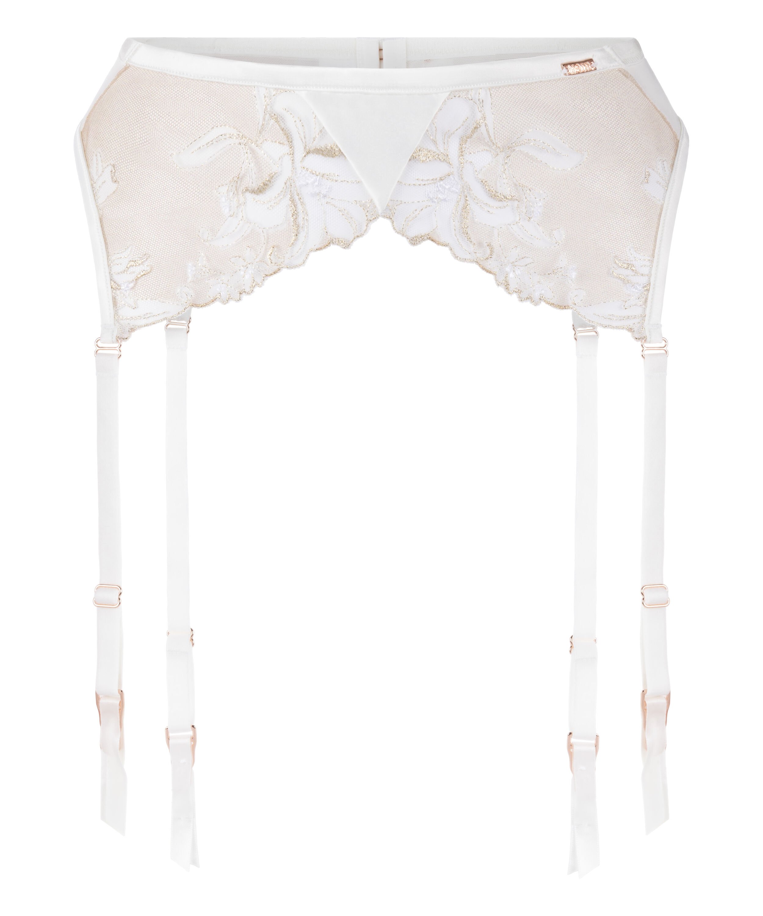Anouk Suspenders, White