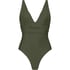 Luxe Shaping Swimsuit, Green