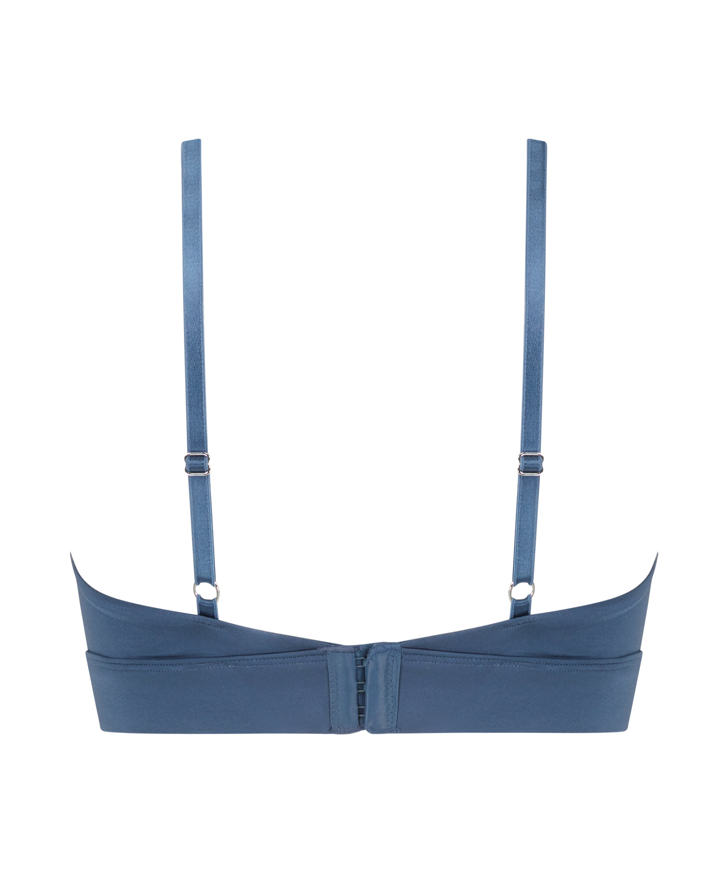 Lidia Padded Non-Wired Bra, Blue, main