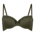 Lola Padded Underwired Bra, Green