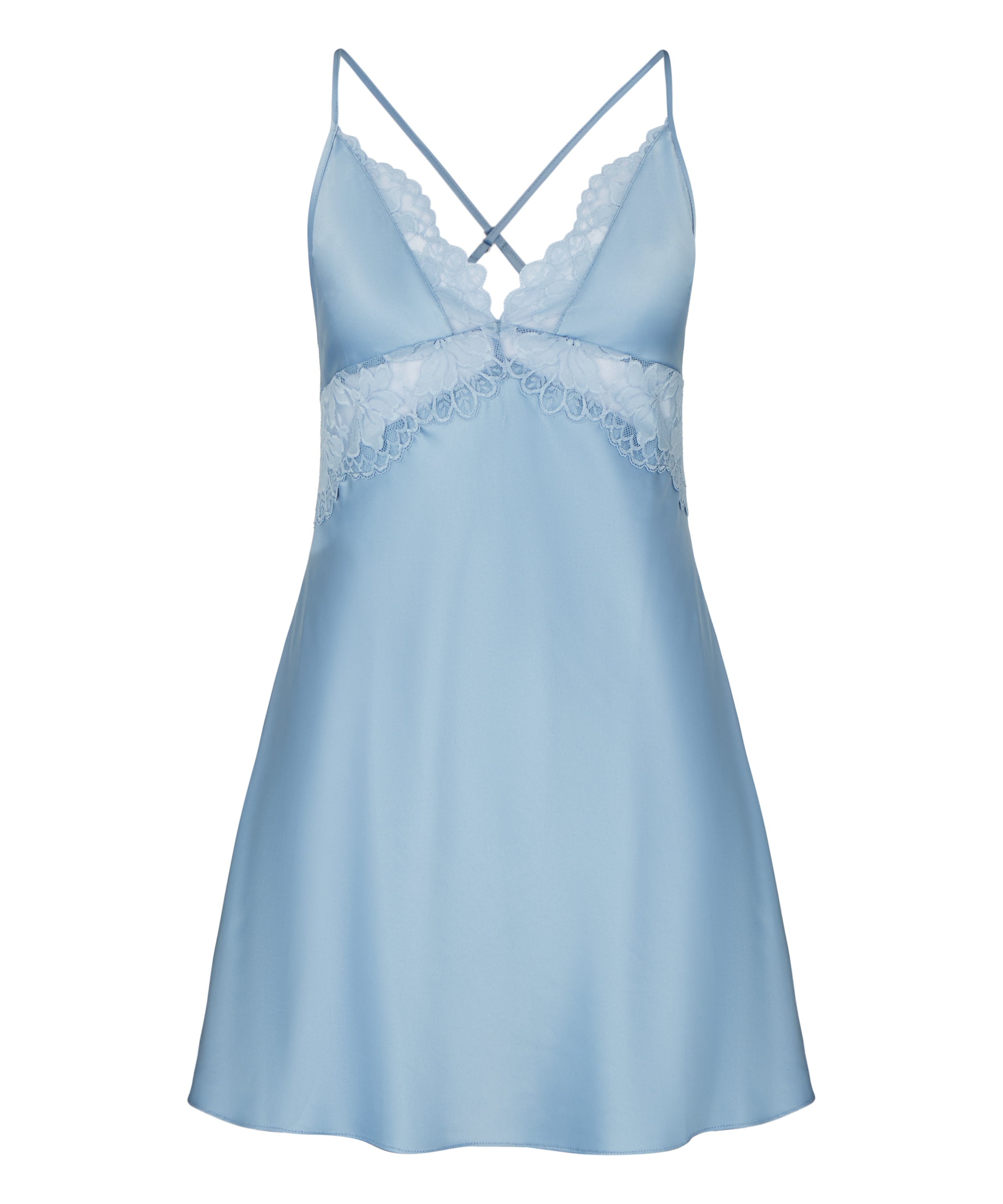 Slipdress Viktoria, Blue, main