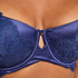 Grace Padded Underwired Bra, Blue