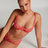 Kali Non-Padded Underwired Bra, Pink