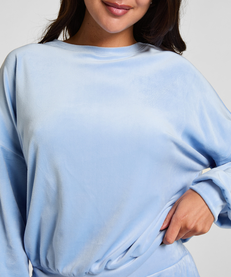 Velours Top, Blue