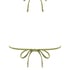 Yucatan Triangle Bikini Top, Green