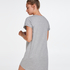 Round Neck Nightshirt, Gray
