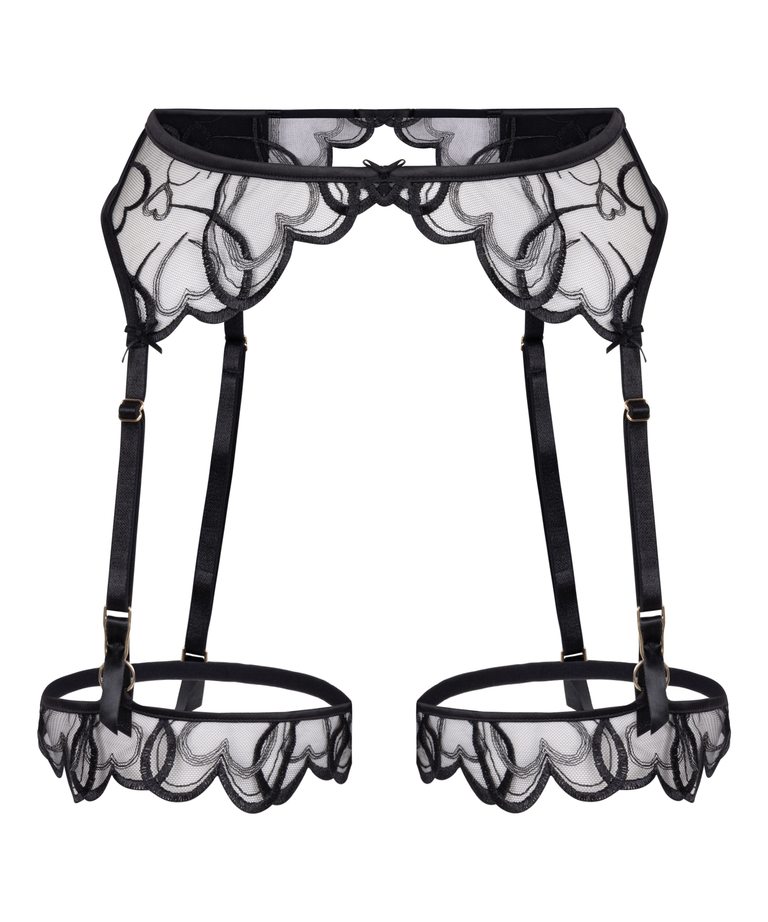 Olivia Suspenderbelt, Black