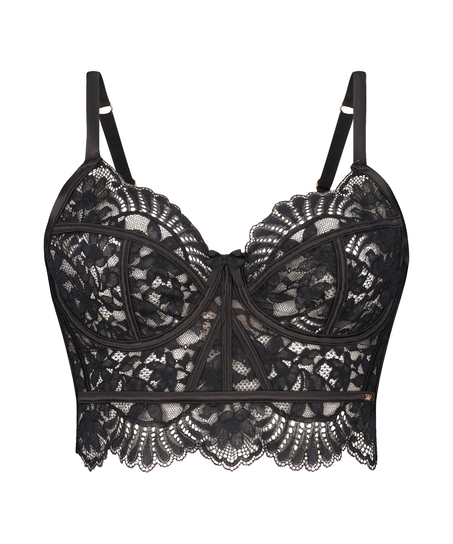 Jamie Non-Padded Underwired Longline Bra for €49.99 - Noir Collection ...