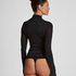 super soft Turtleneck shirt with Cashmere, Black