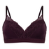 Sophie Padded Non-Underwired Bra, Purple