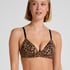 Mona padded non-underwired bra, Brown