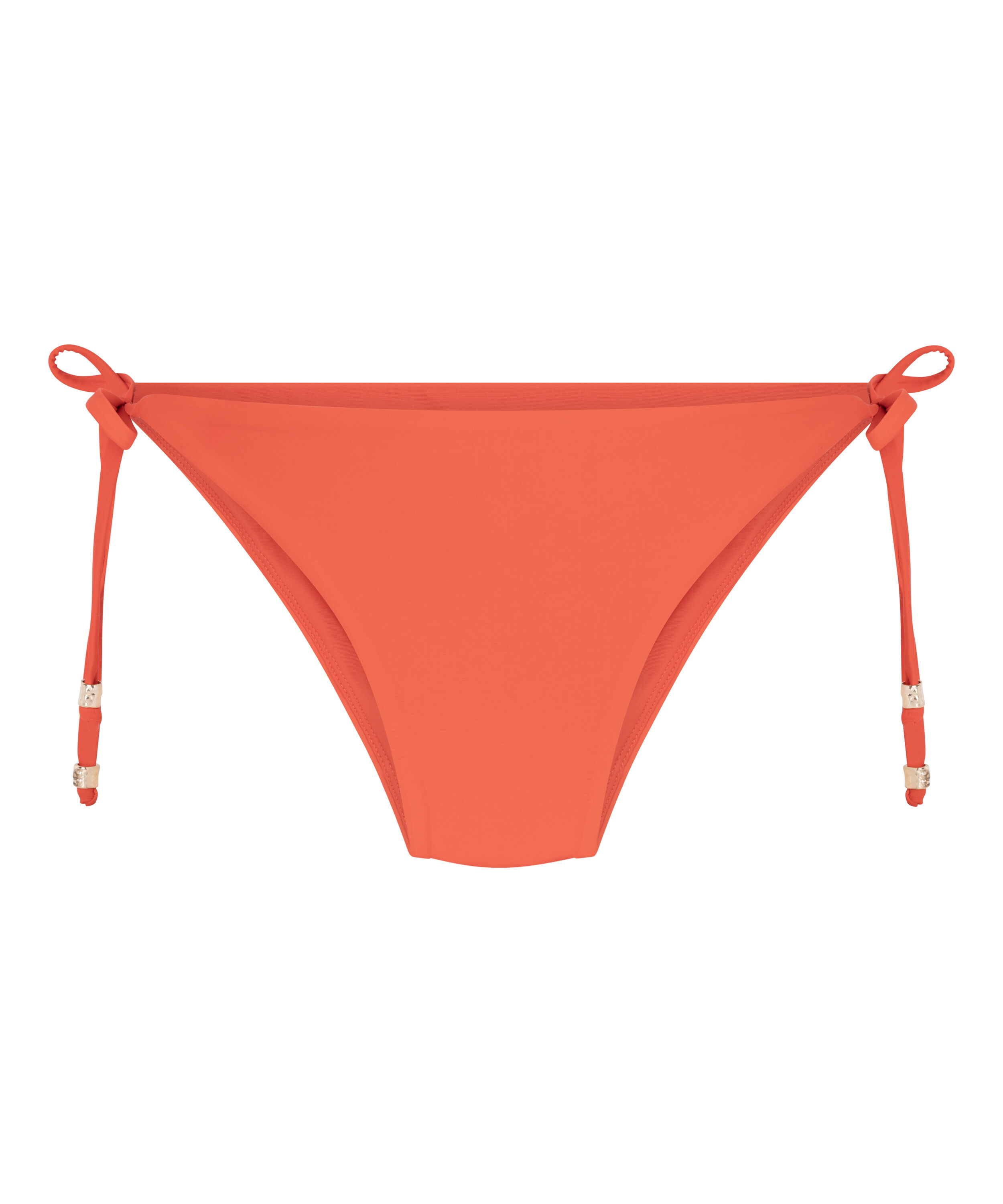 Luxe Cheeky Bikini Bottom, Red