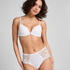 Mid Waisted Knickers Superslip Lace, White