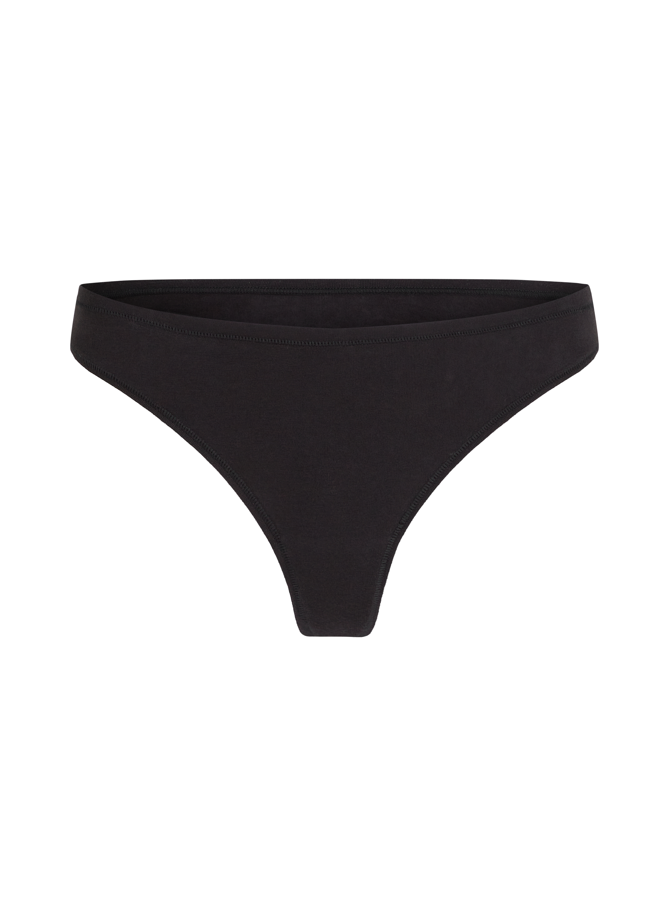 Cotton Kira Thong, Black, main