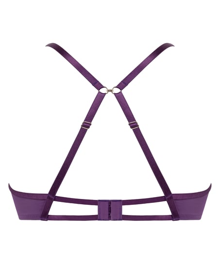 Cinnamon Non-Padded Underwired Bra, Purple