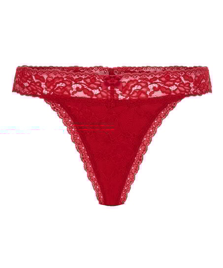 Madison Extra Low Thong, Red