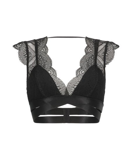 Cheyenna Bralette, Black