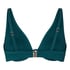 Neoprene Bikini Top, Green