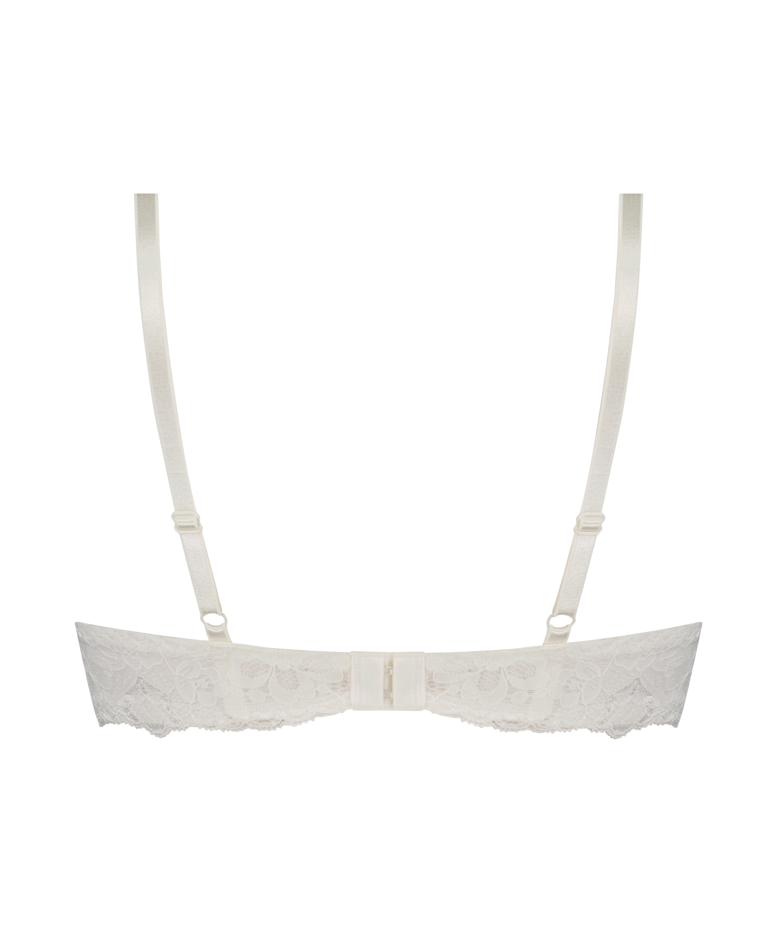 Marine Padded Push-Up Underwired Bra, White, main